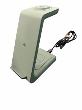 Wireless Charging Station - 3-IN-1 - for Apple Watch, AirPods +Compatible Phones